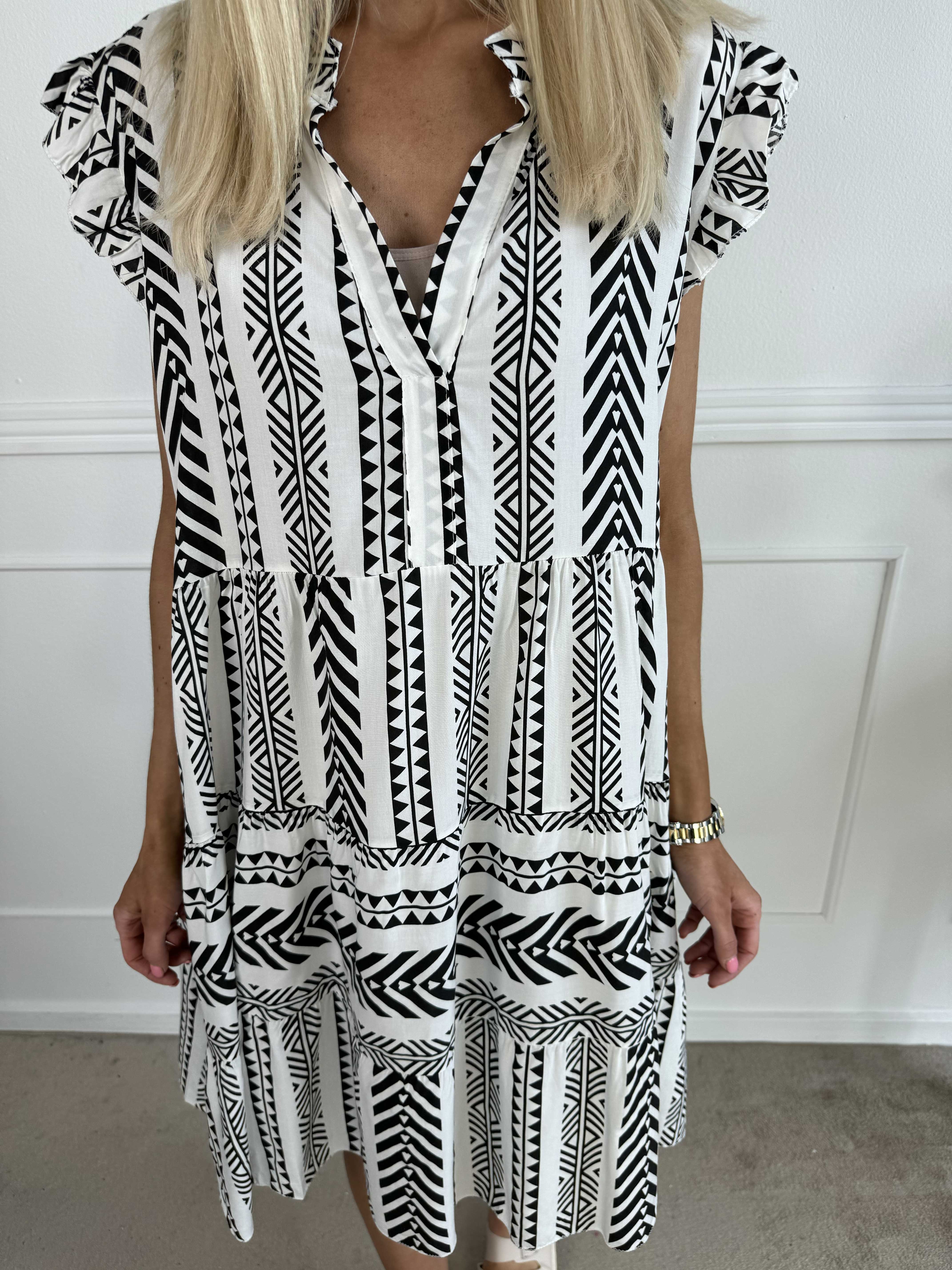 Samiya - Söt klänning med motiv